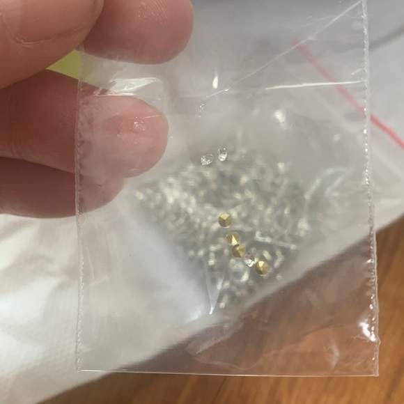 Olivia Miller | NWT Reagan Rhinestone Cylinder Bag Clutch + 2 Chain Straps - Picture 14 of 17